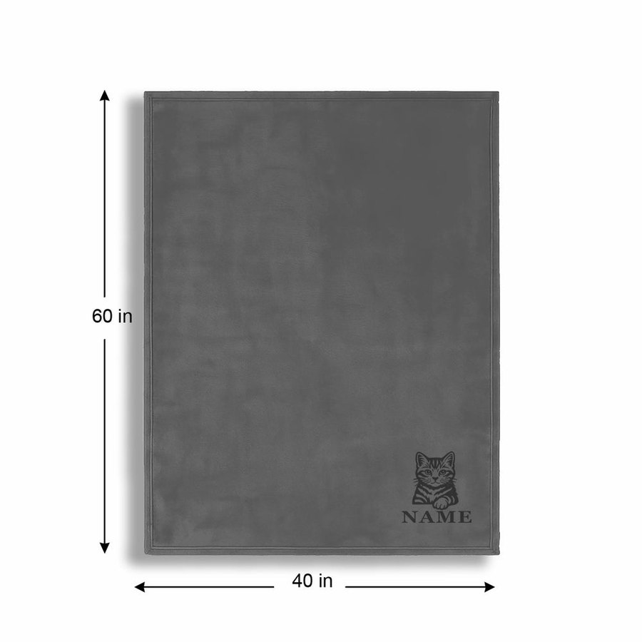 Personalized Fleece Pet Blanket 40x60